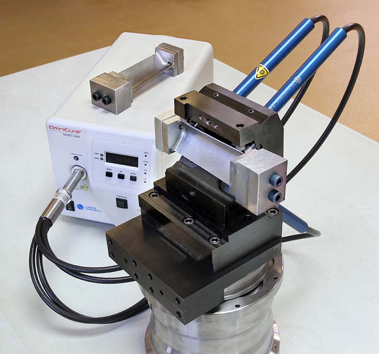 Adhesive workholding system for awkward parts