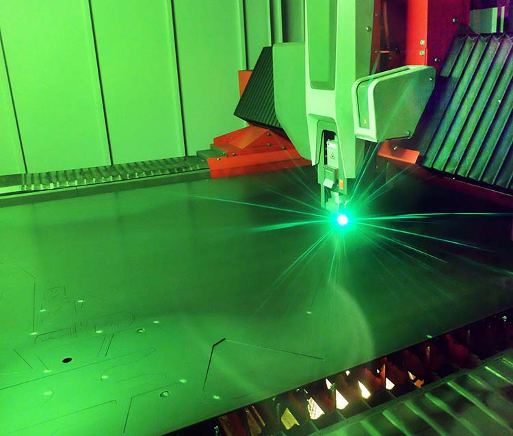 Automated fibre laser EIGHT times faster than manual plasma cutting