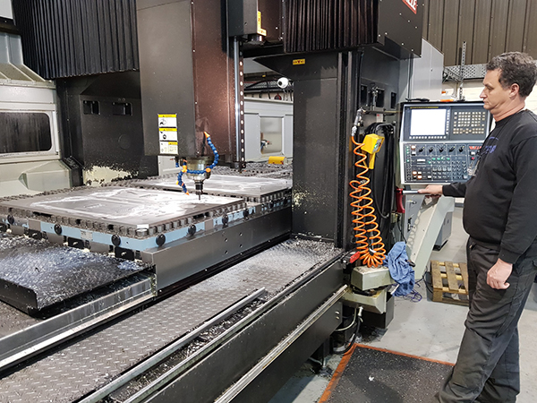 Gantry machining centre moulds future at TRP