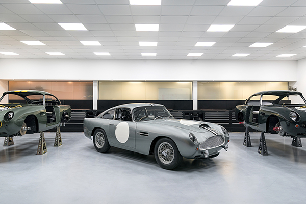 Aston Martin production returns to Newport Pagnell