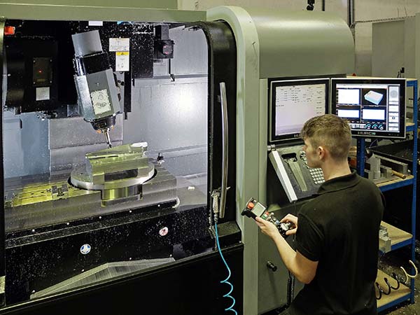 Aerospace firm expands five-axis machining