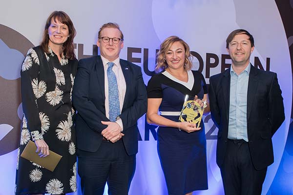 EEF wins prestigious European award