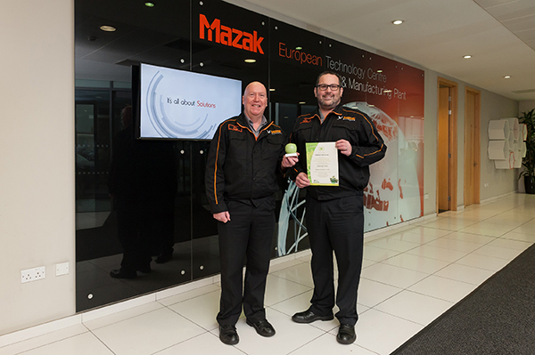 Mazak recognised for environmental best practice