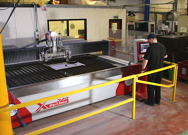 Waterjet cuts costs at valve specialist