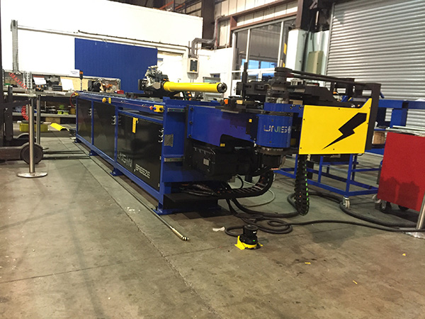 Fourth Unison tube bender at aerospace firm