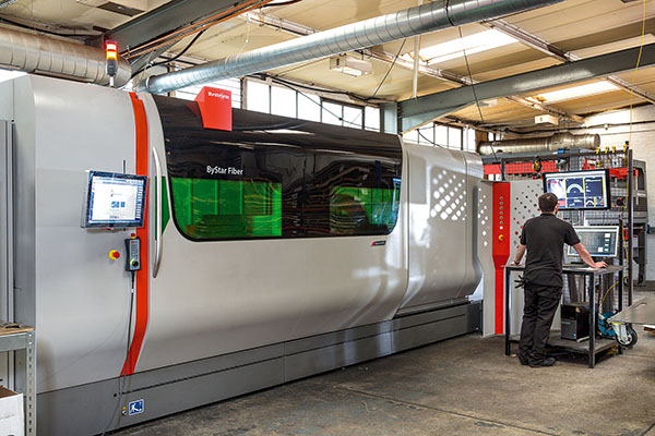 Laser-cutting subcontractor witnesses rapid growth