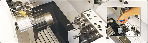 Chuck for Swiss-type lathes