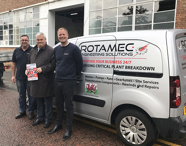 Rotamec opens in Wales