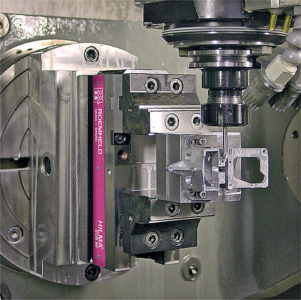 Vice for five-axis machining