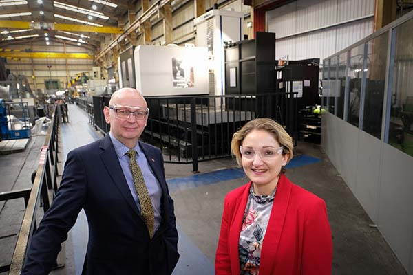 Ward CNC installs boring mill at Tees