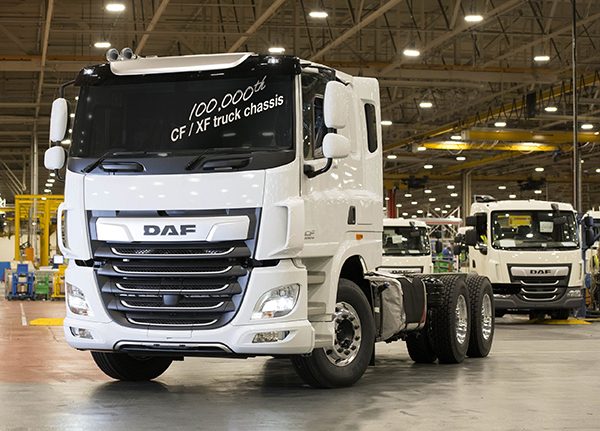 100,000th DAF CF/XF truck