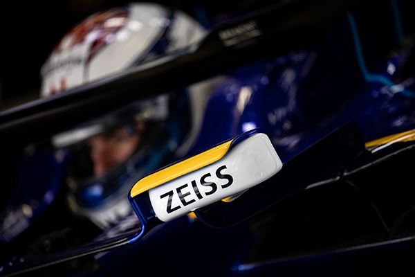 Zeiss is official supplier to Williams Racing