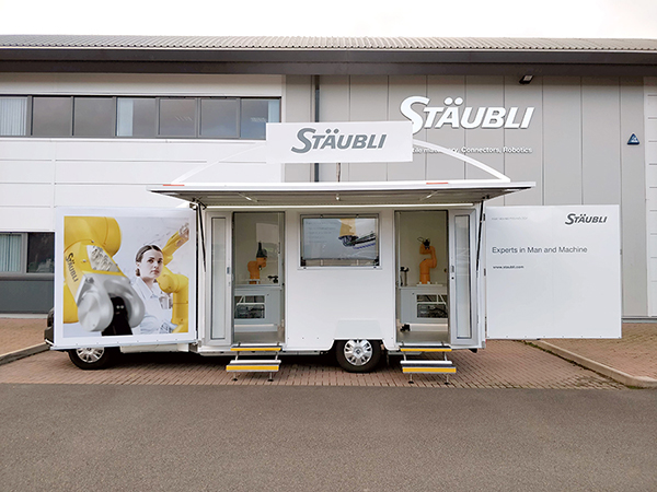 Stäubli takes robots on tour in 2021