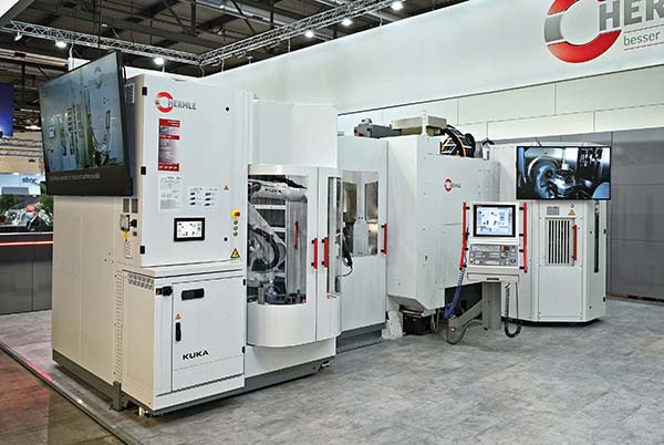 Automation simplifies machining cell