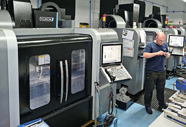 Machining centres support rapid growth