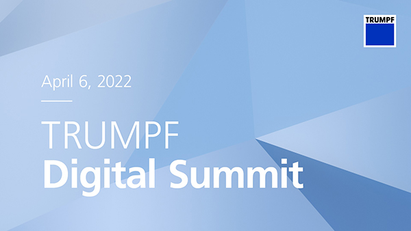 Digital summit from Trumpf