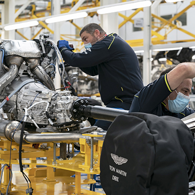 Over 100 new jobs at Aston Martin