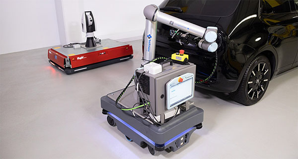 New wireless laser tracker automation system