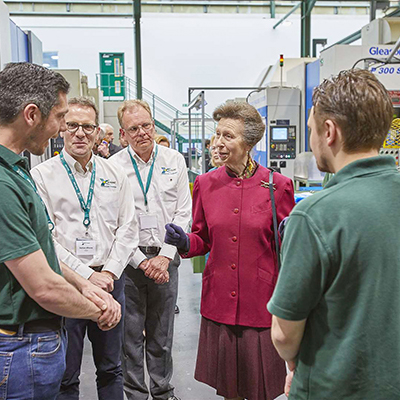 Xtrac Academy receives royal visitor