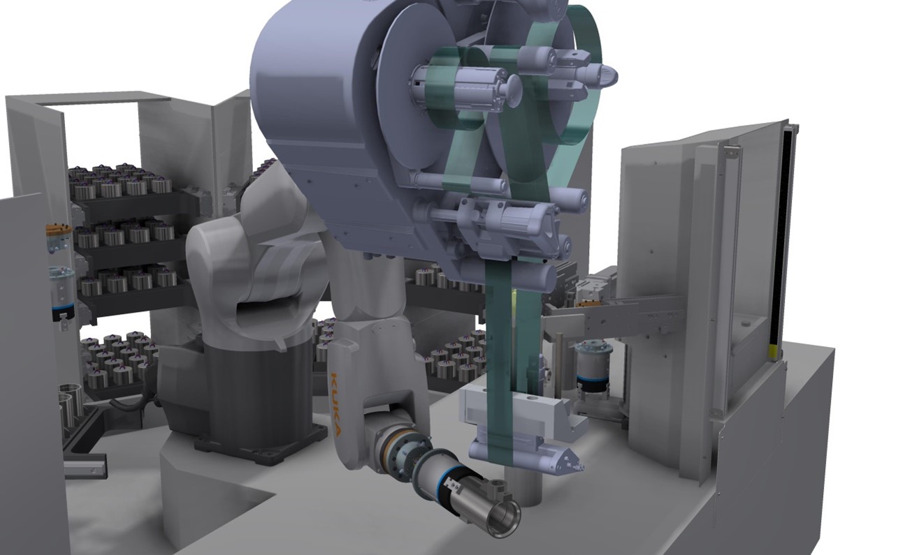 CME robot cell increases productivity