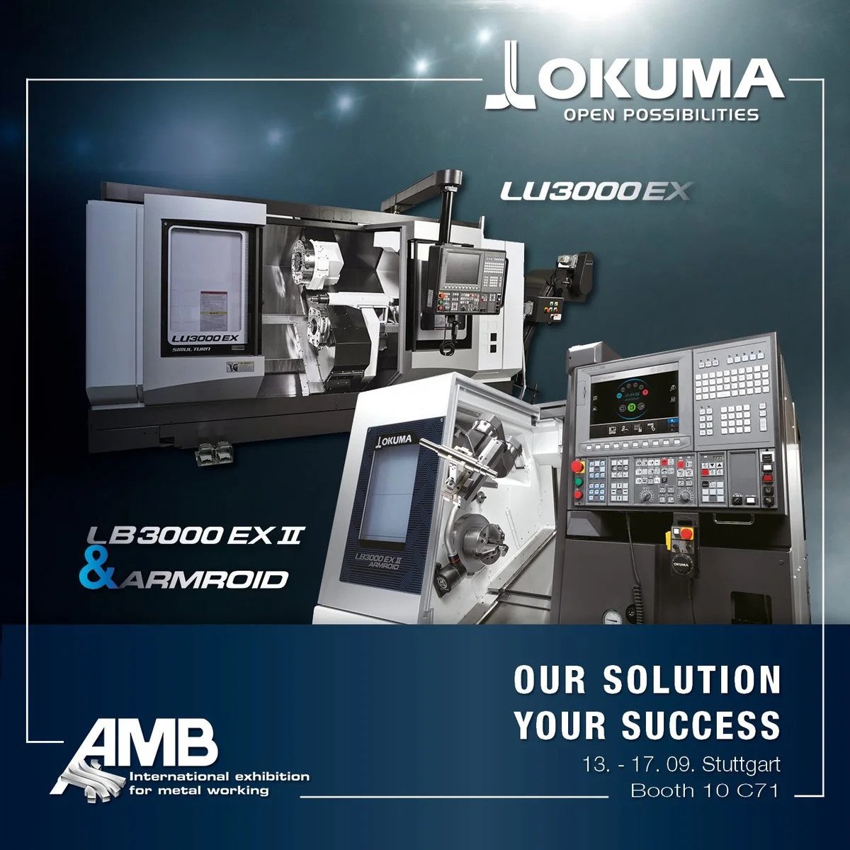 Okuma set out plans for AMB 2022