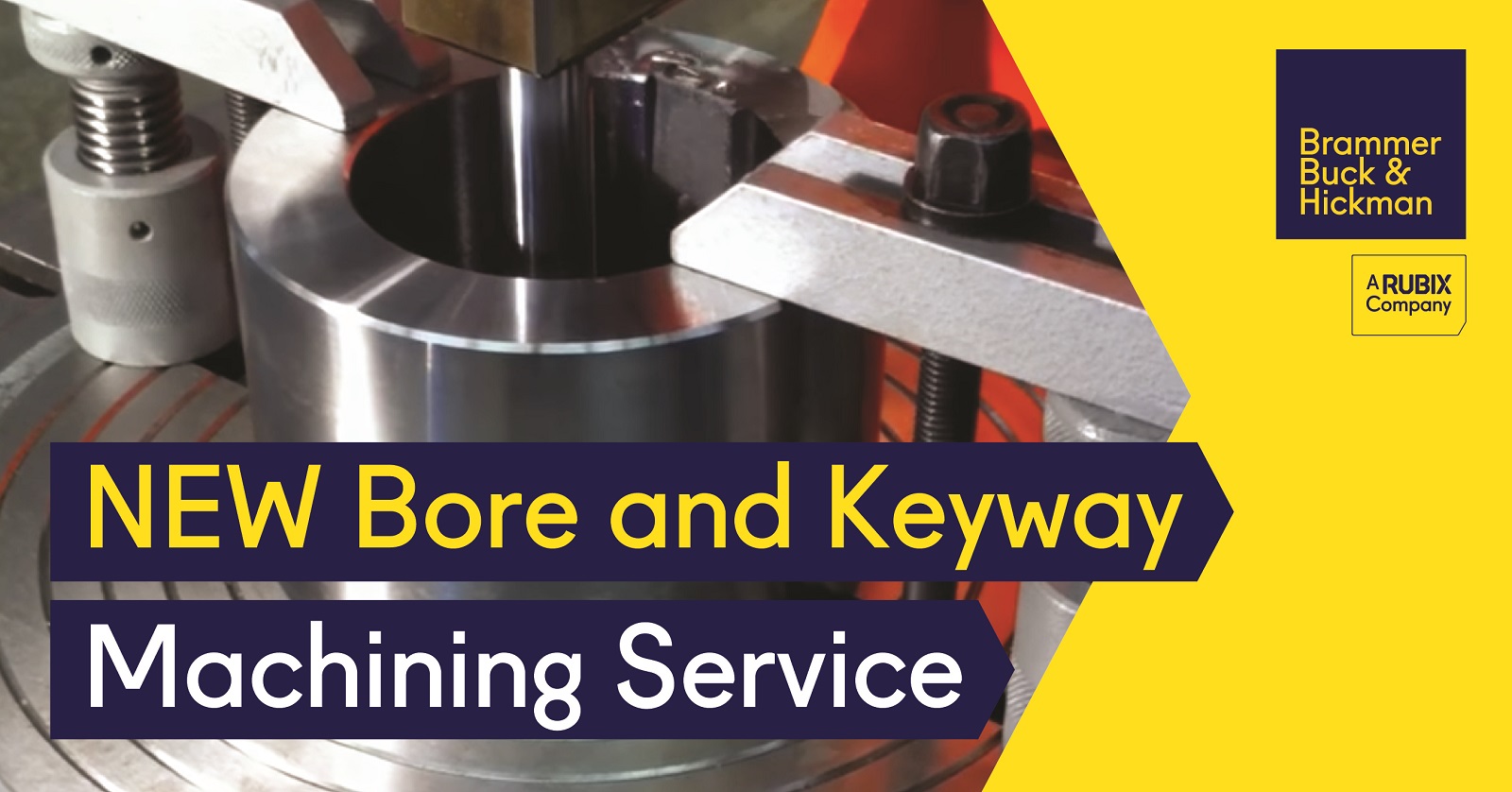 New bore and keyway machining service