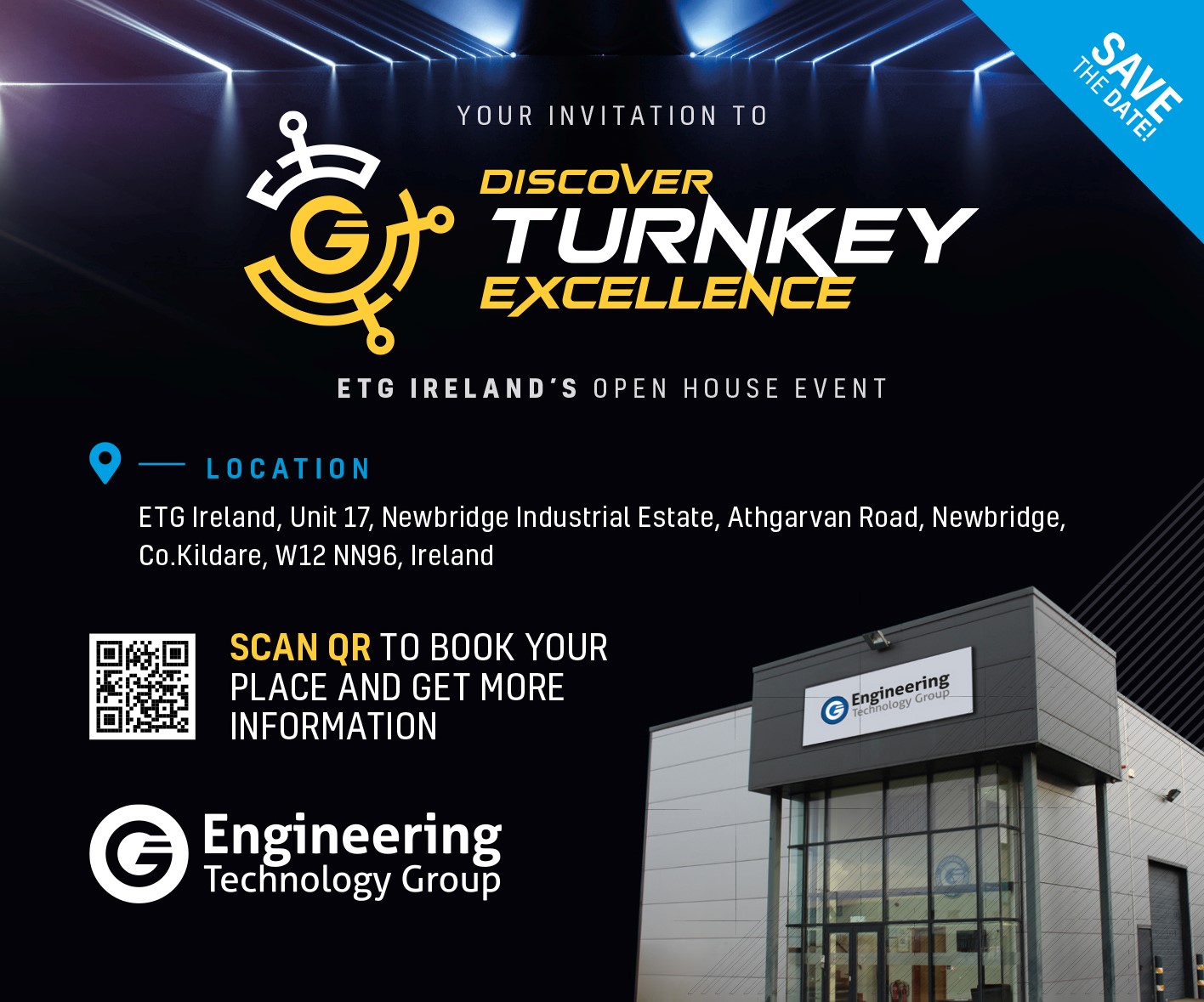 Turnkey machining at ETG Ireland open house