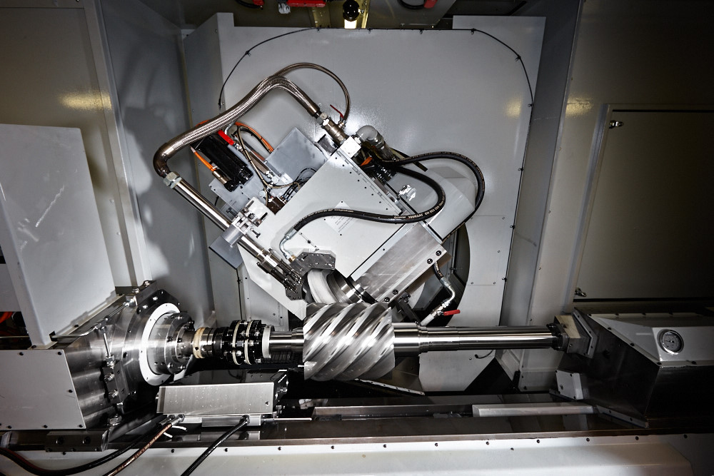Compressor manufacturer installs rotor grinder