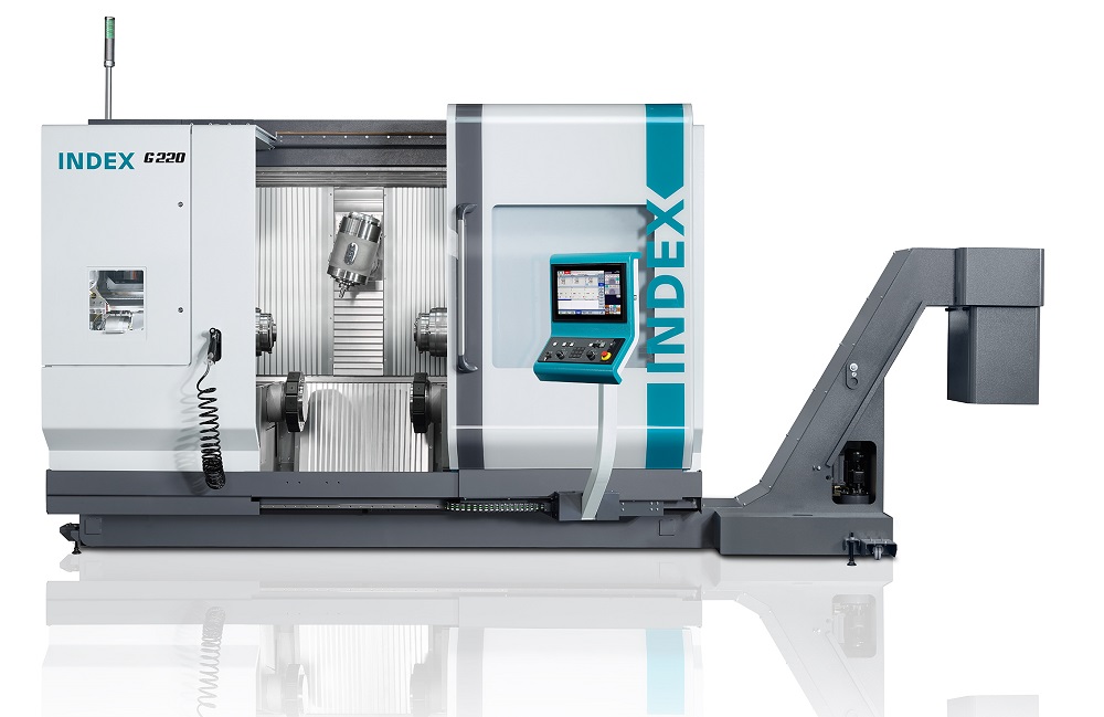 Efficient complete machining with Index G220