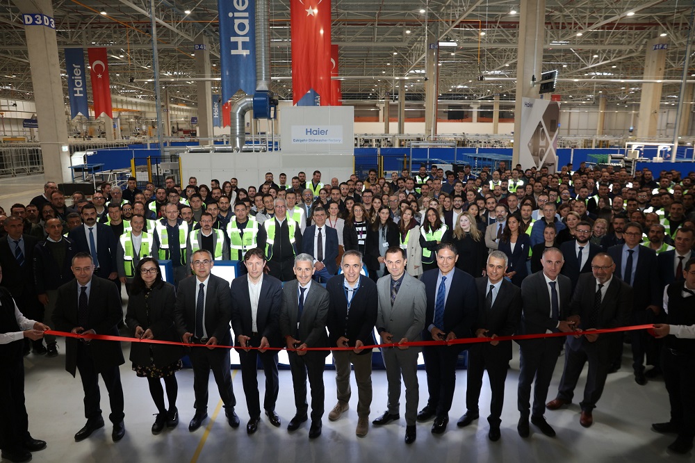 Haier Europe opens dishwasher factory