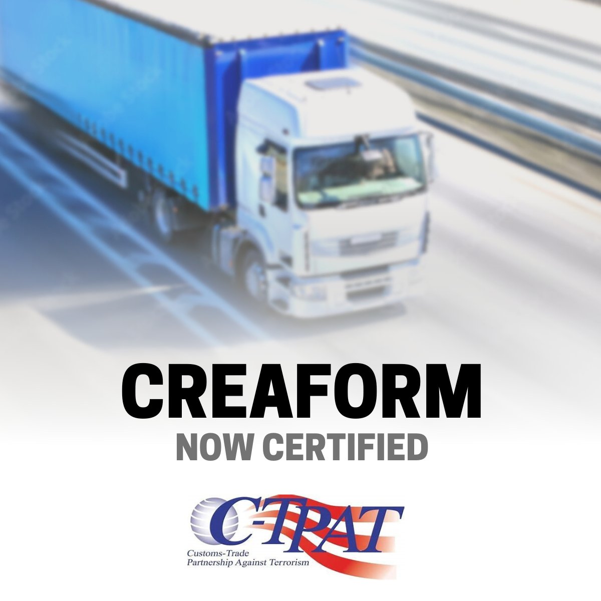 Creaform joins C-TPAT