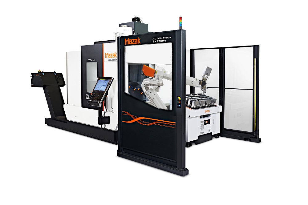 Plug-and-play five-axis automation system
