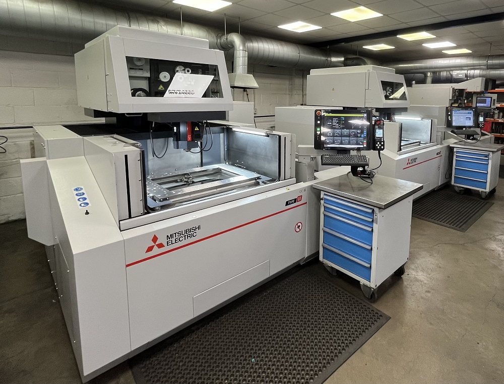 LEADING PROVIDE OF SUBCONTRACT EDM SERVICES RELIES ON WIRE- AND SPARK-EROSION MACHINES FROM MITSUBISHI