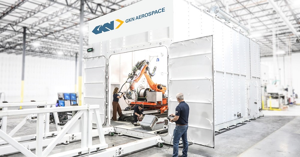 Largest laser DED AM cell at GKN Aerospace