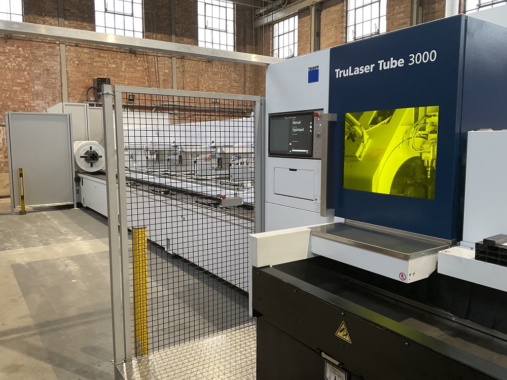 New tube laser eliminates outsourcing at Lasercell