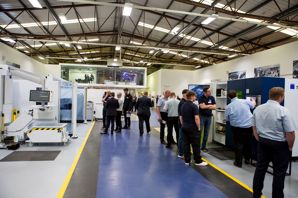 Open house success for Trumpf