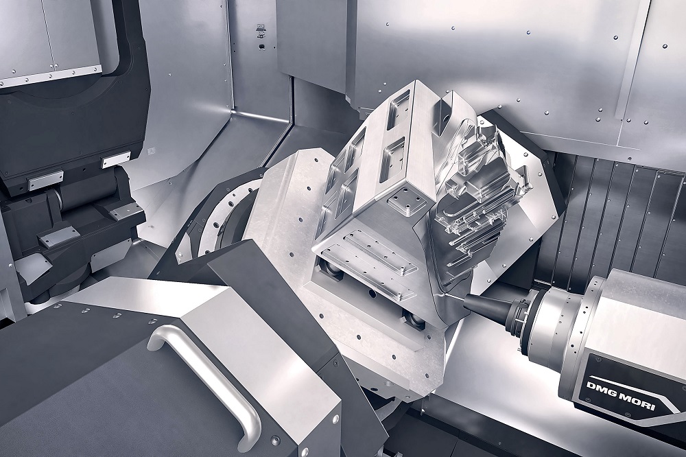 Five-axis machining centre is automation-ready