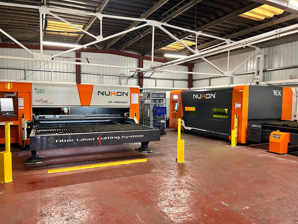 Second Nukon machine for AD Laser Cutting