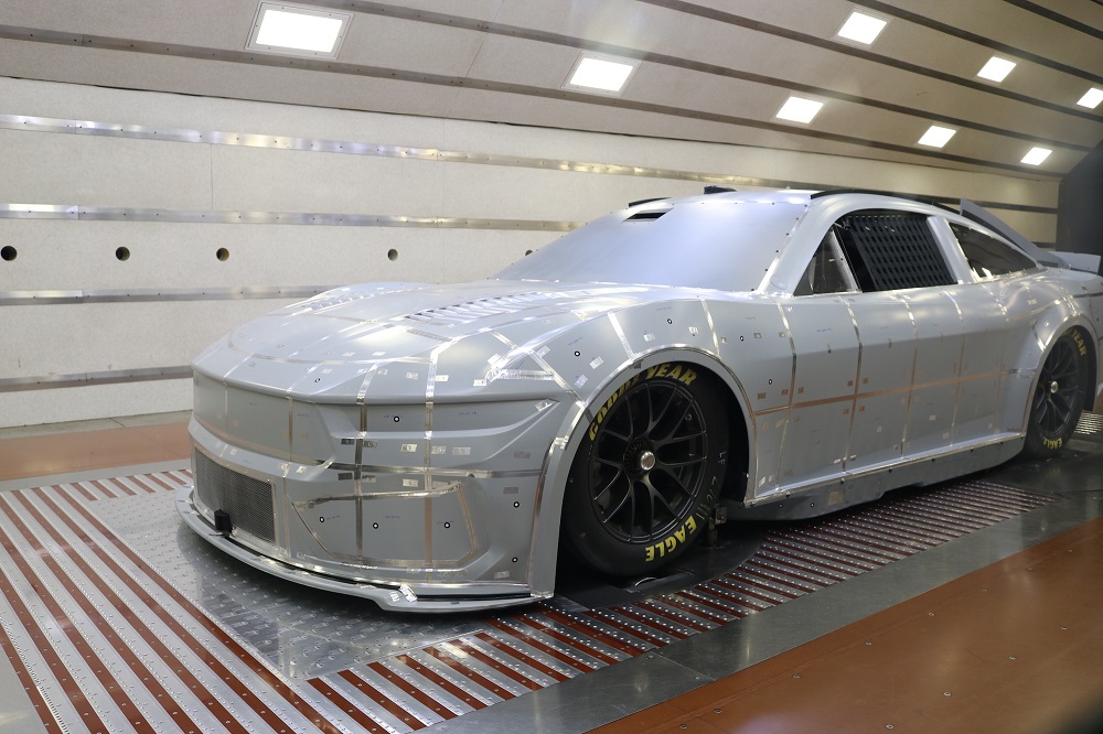 3D-printed body panels for wind tunnel tests