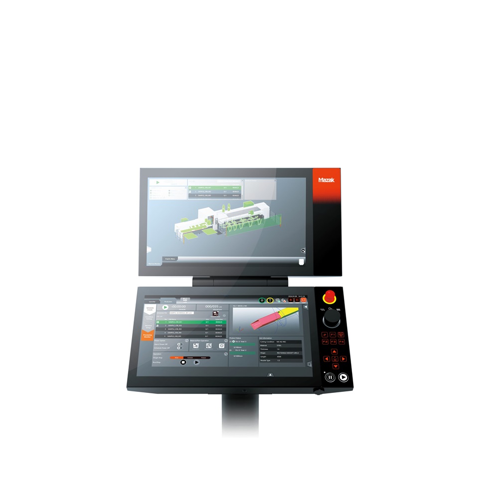 Mazak releases CNC system for tube cutter
