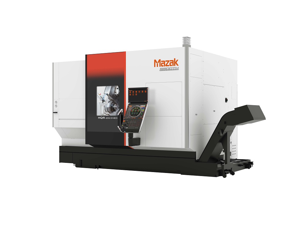 Mazak debutsthree-turret turning centre