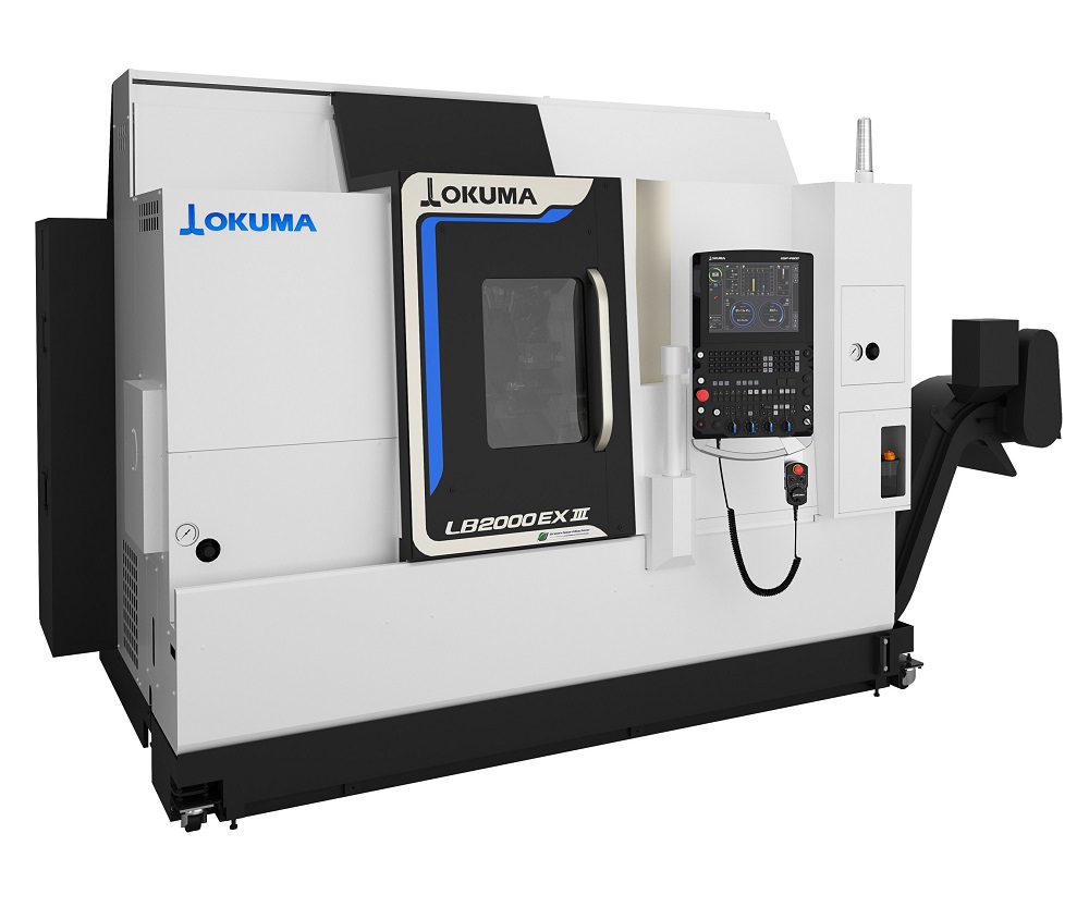 Okuma America launches LB2000 EX III lathe