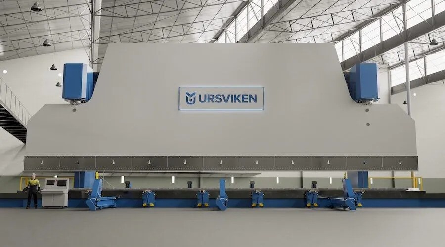 The making of Ursviken’s largest press brake