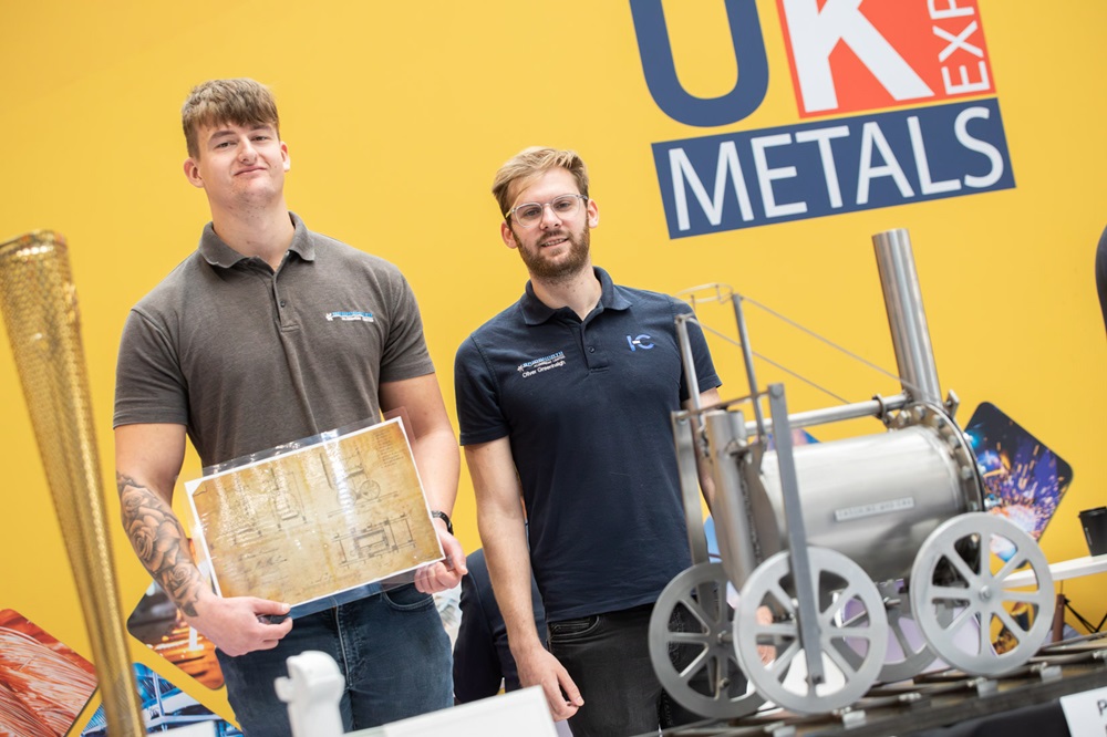 Apprentices on track at UK Metals Expo