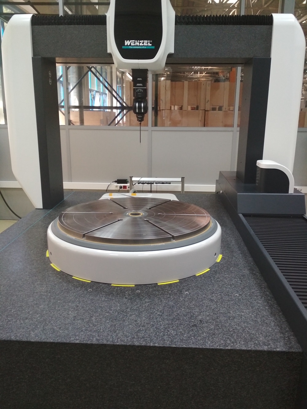 40% faster inspection time with rotary table