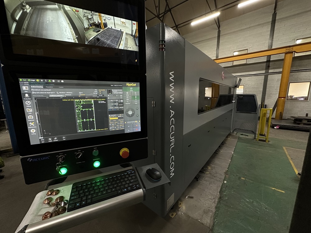 Fabweld Steel installs Accurl laser cutter