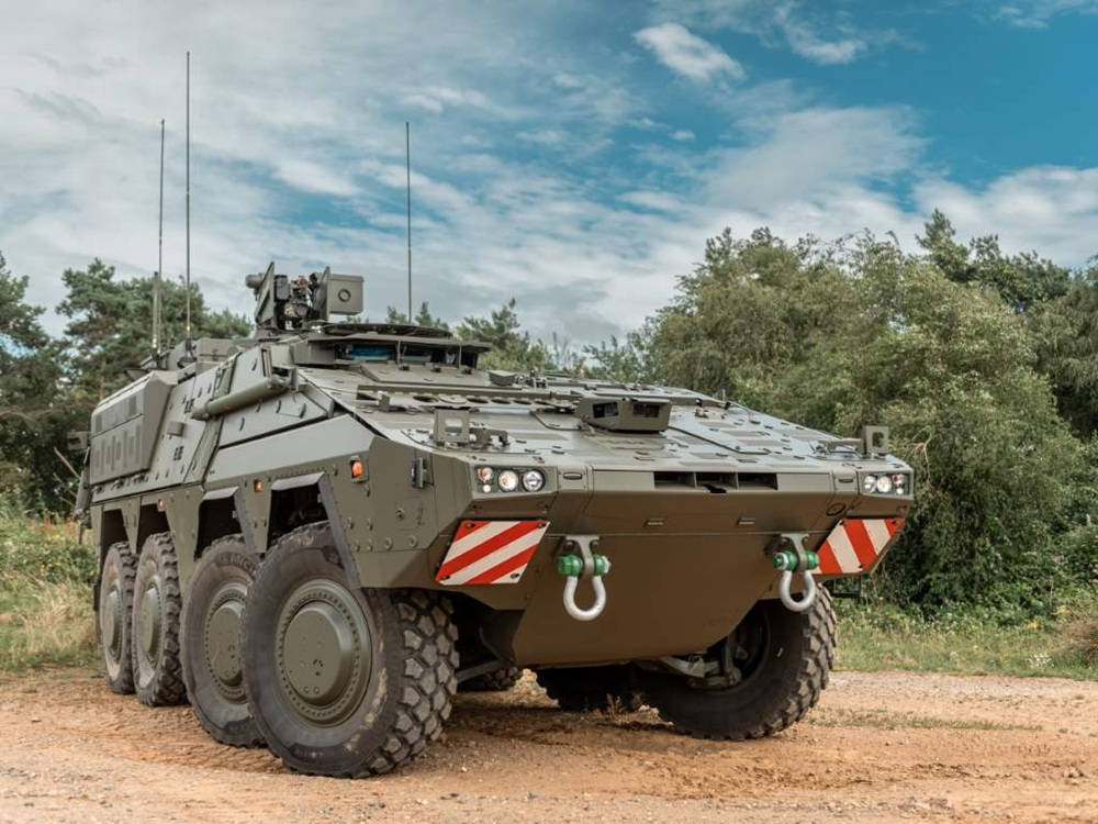 First fully UK-built Boxer Mission Module