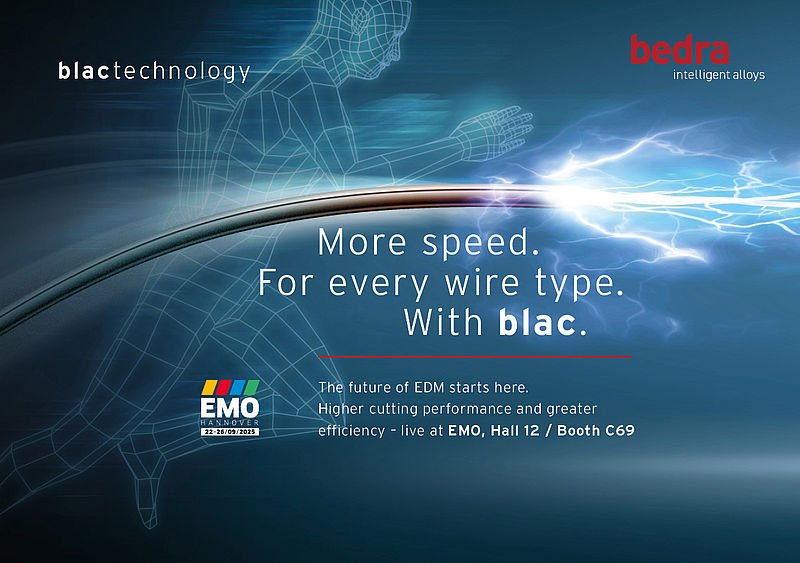 Bedra Blac technology unveiled at EMO exhibition