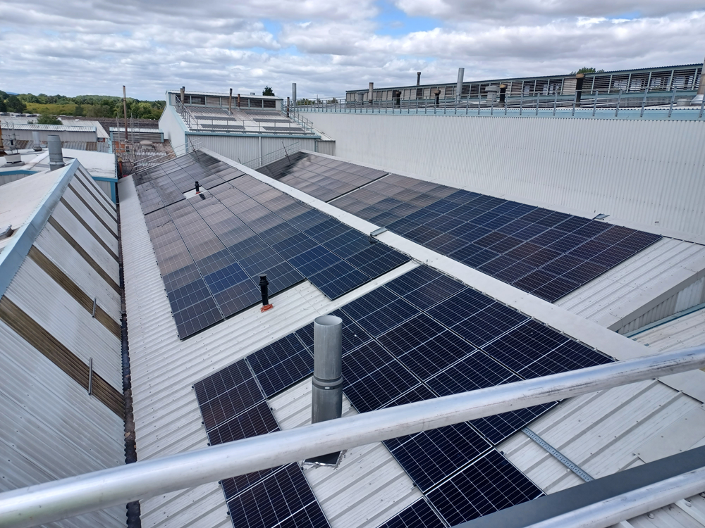 Casting plant switches to solar power arrays