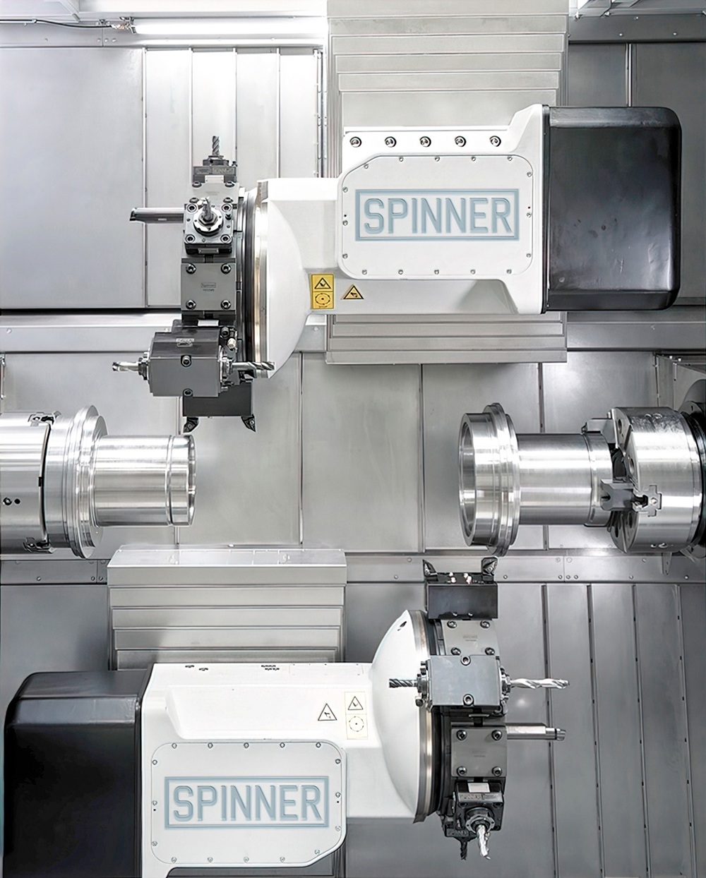 Spinner expands range of multi-turret CNC lathes